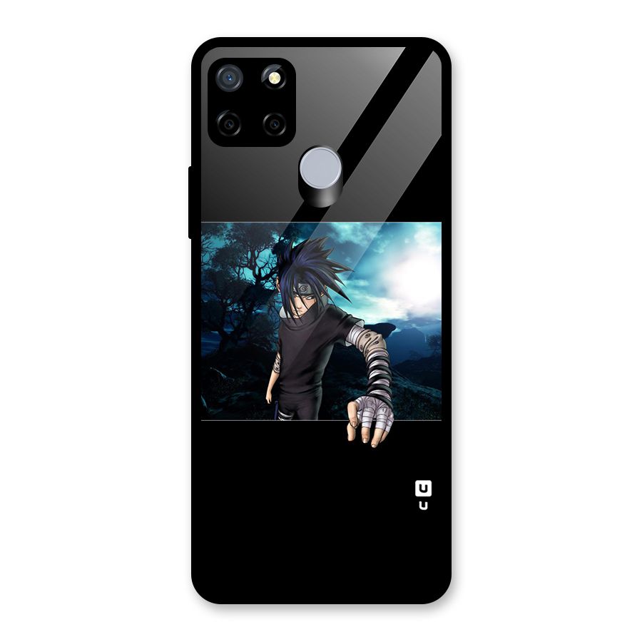 Naruto Cool Anime Night Glass Back Case for Realme Narzo 20
