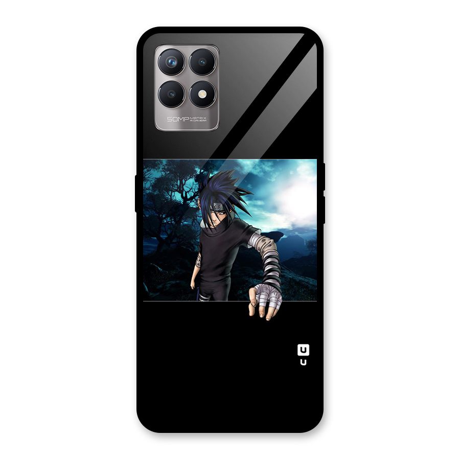 Naruto Cool Anime Night Glass Back Case for Realme Narzo 50