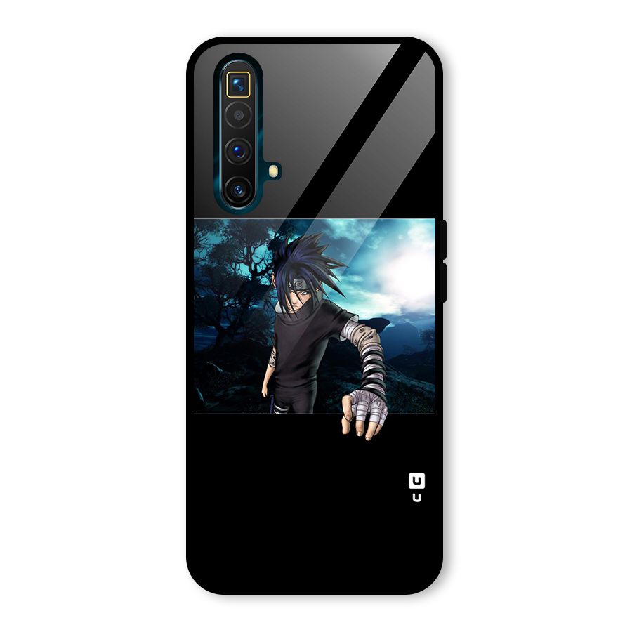 Naruto Cool Anime Night Glass Back Case for Realme X3 SuperZoom