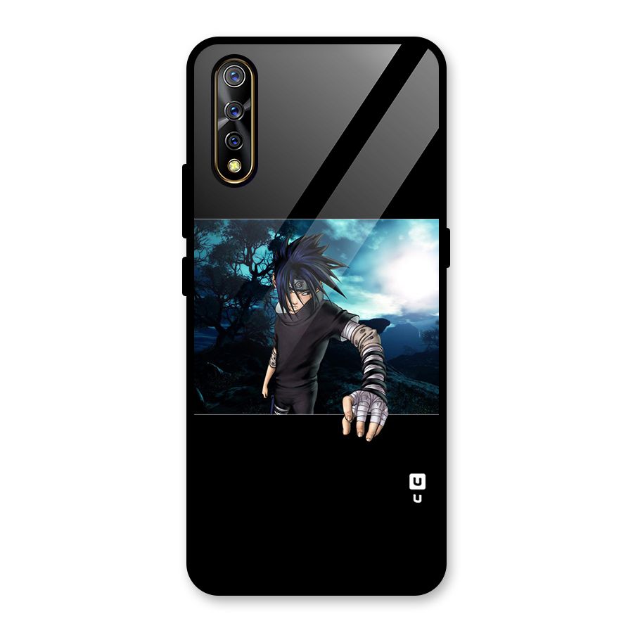 Naruto Cool Anime Night Glass Back Case for Vivo S1