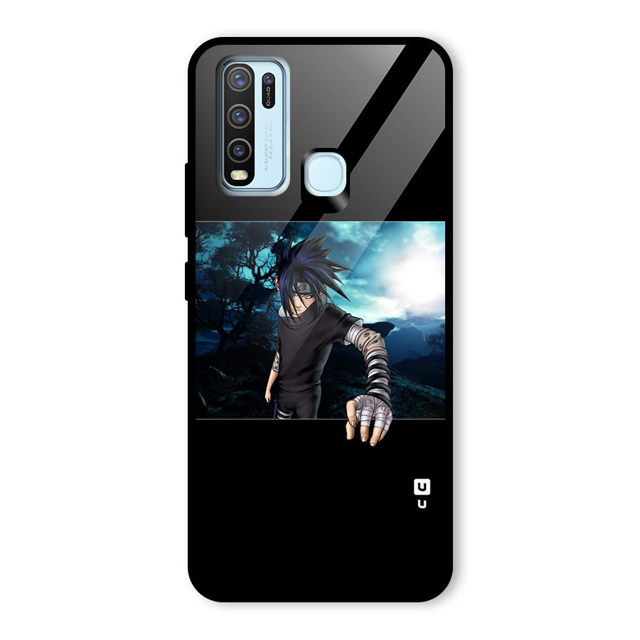 Naruto Cool Anime Night Glass Back Case for Vivo Y50