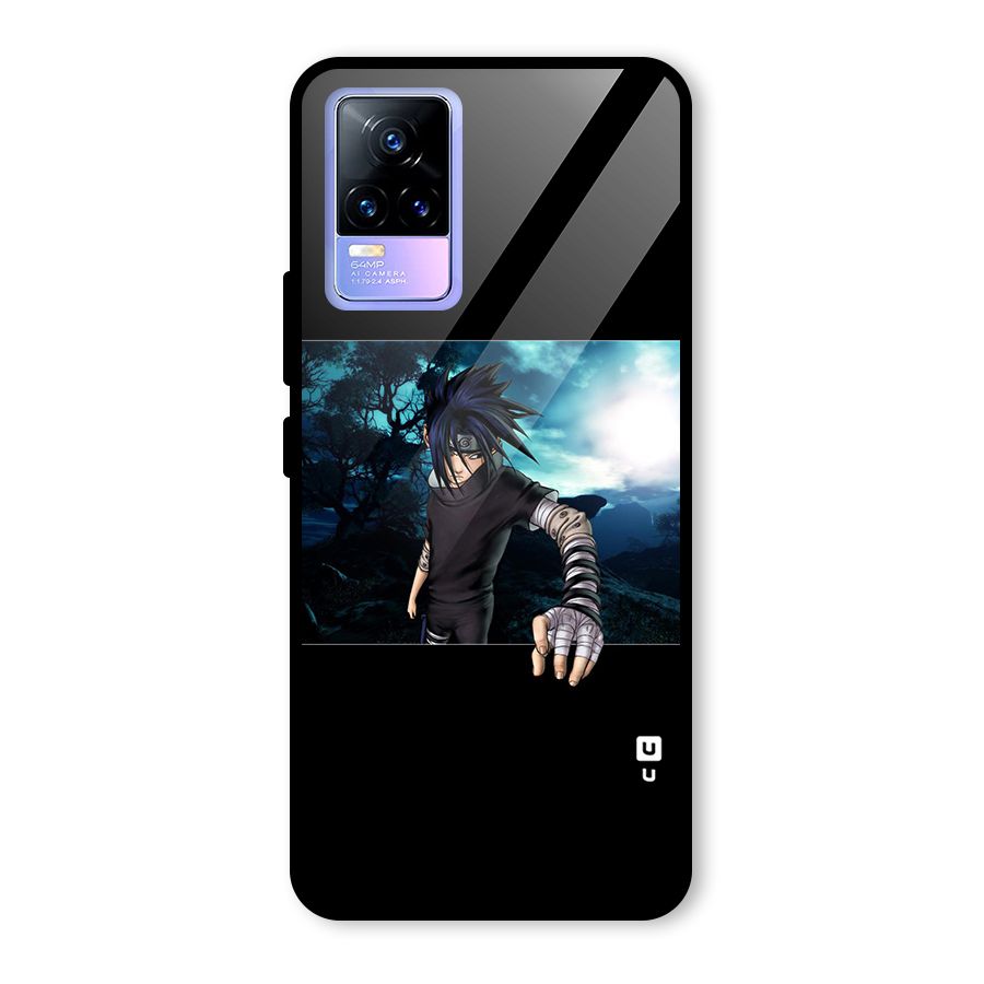 Naruto Cool Anime Night Glass Back Case for Vivo Y73