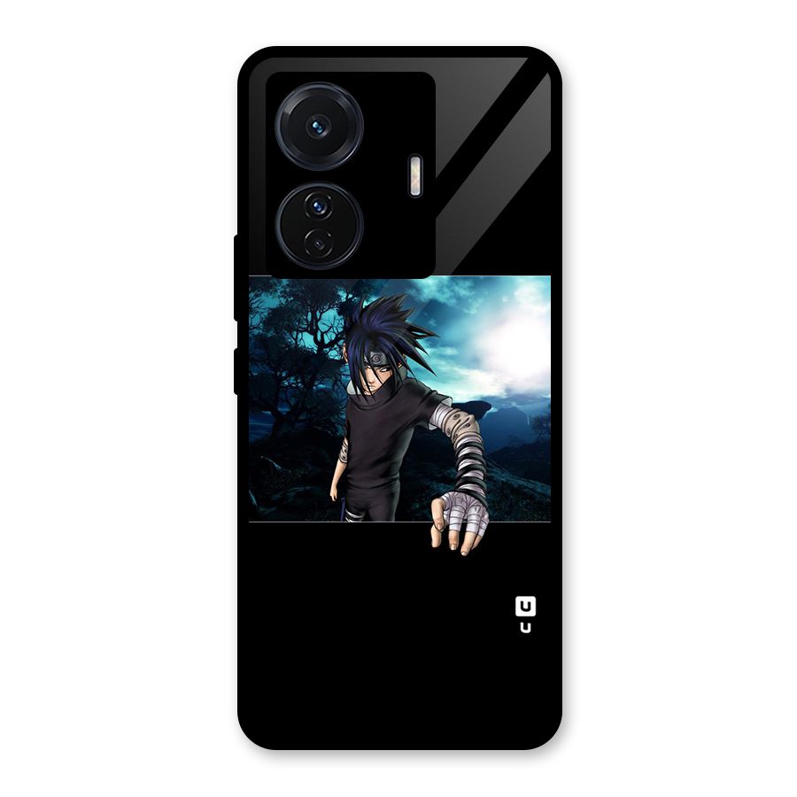 Naruto Cool Anime Night Glass Back Case for Vivo iQOO Z6 Pro