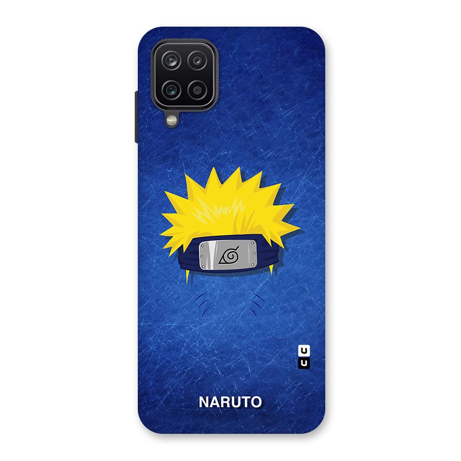 Naruto Headband Minimal Back Case for Galaxy A12
