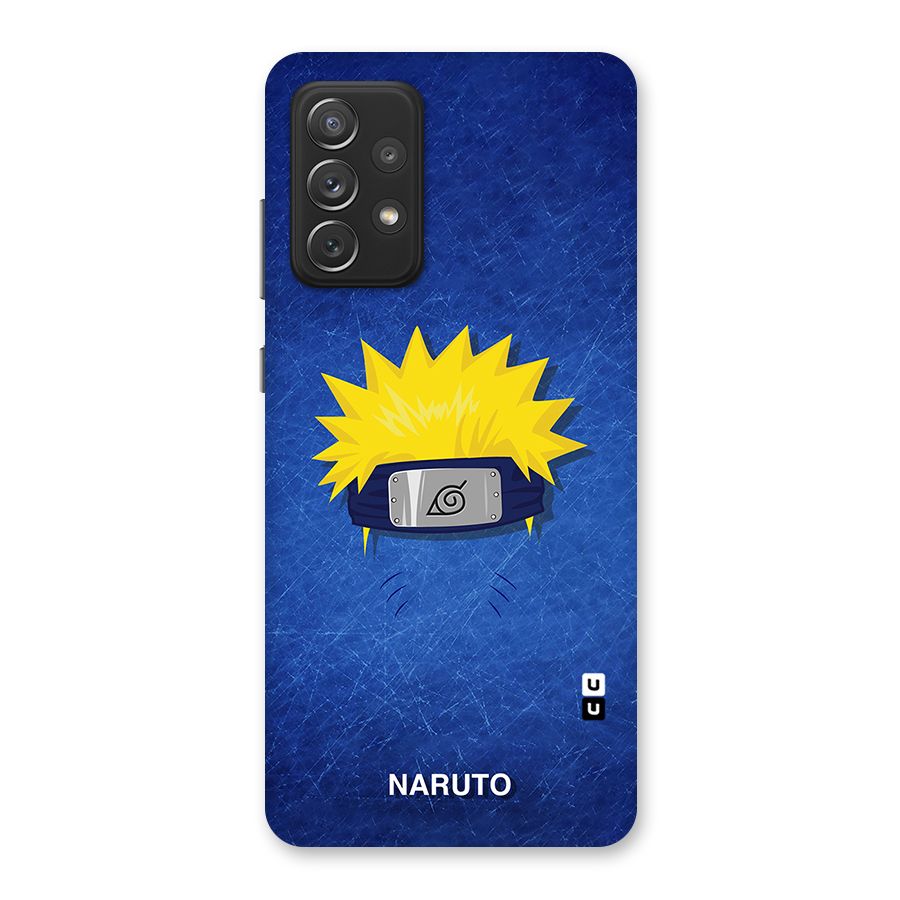 Naruto Headband Minimal Back Case for Galaxy A72