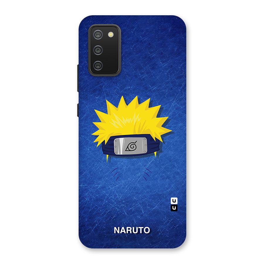 Naruto Headband Minimal Back Case for Galaxy M02s