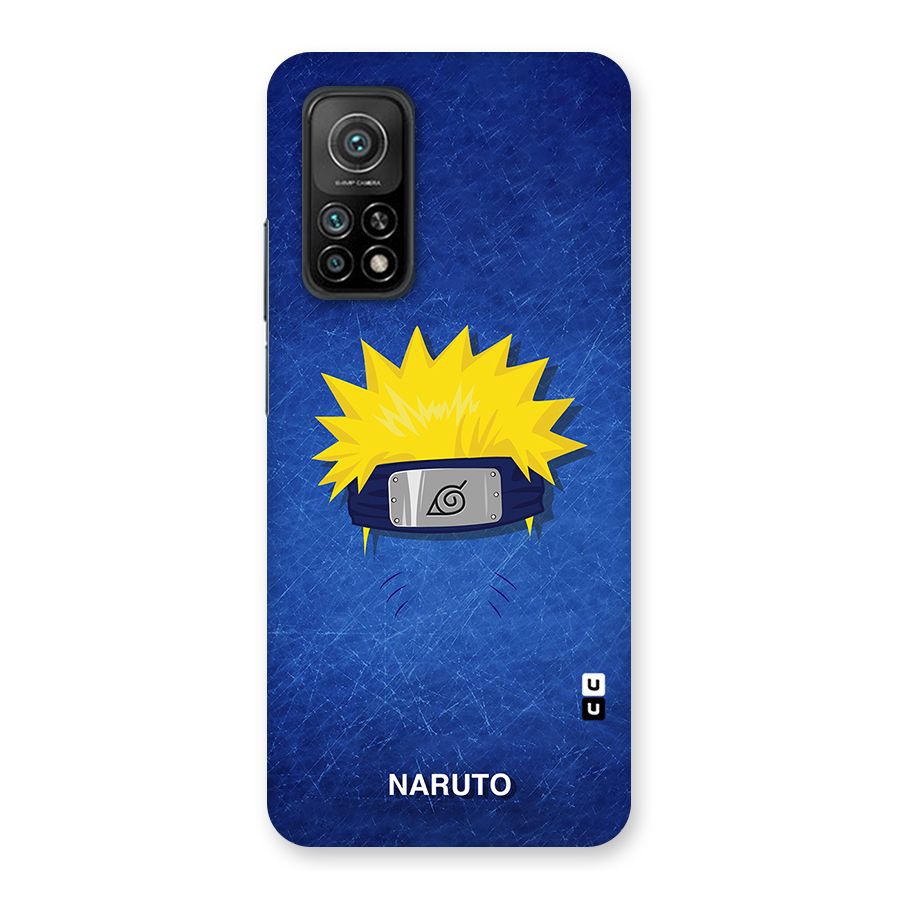 Naruto Headband Minimal Back Case for Mi 10T 5G