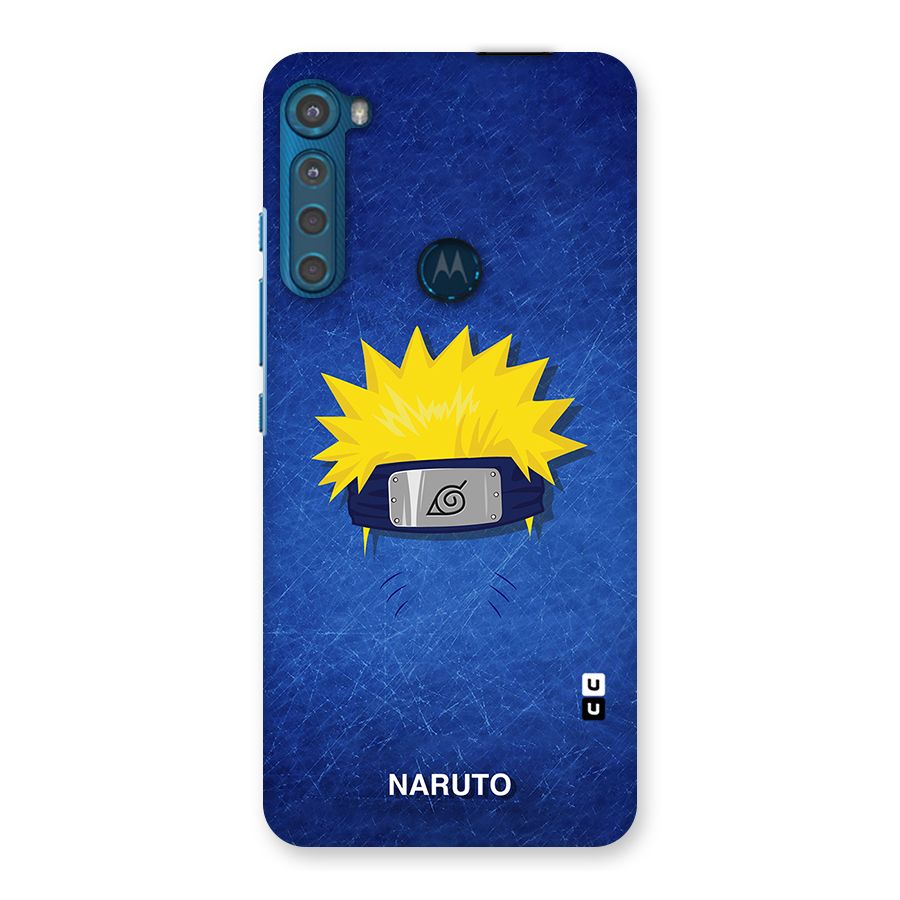 Naruto Headband Minimal Back Case for Motorola One Fusion Plus