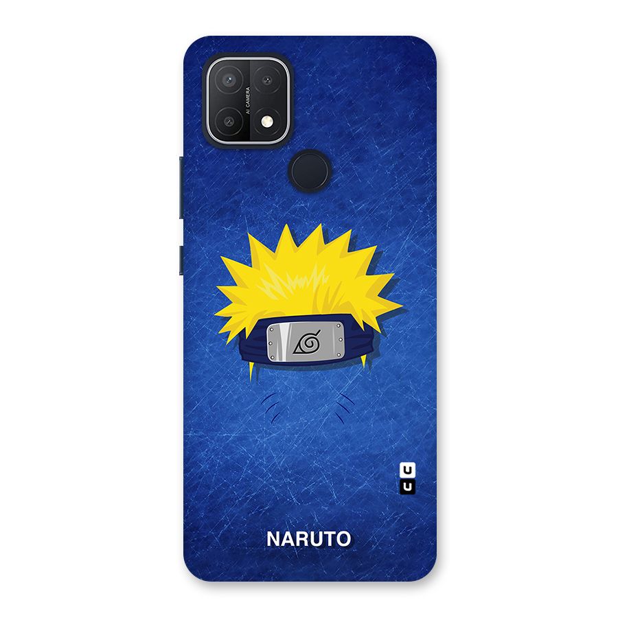 Naruto Headband Minimal Back Case for Oppo A15s