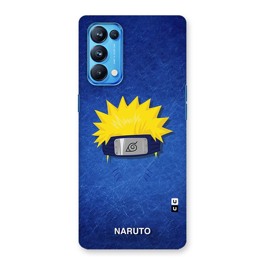 Naruto Headband Minimal Back Case for Oppo Reno5 Pro 5G