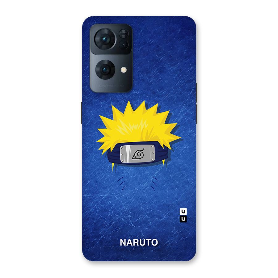 Naruto Headband Minimal Back Case for Oppo Reno7 Pro 5G