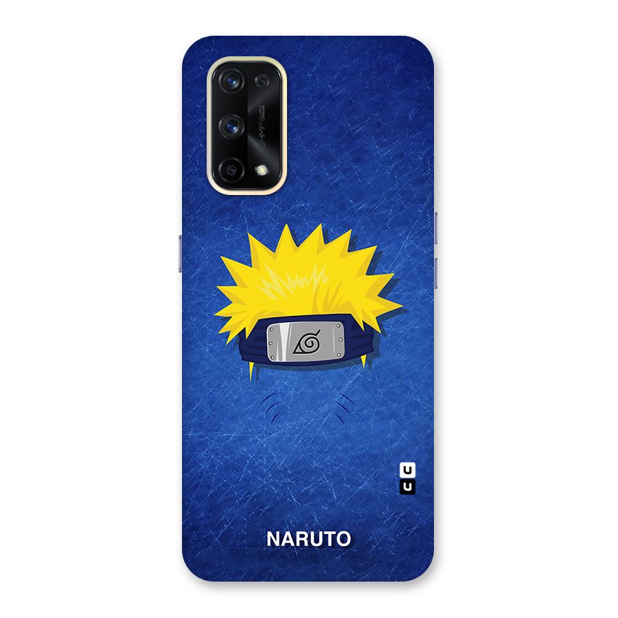 Naruto Headband Minimal Glass Back Case for Realme X7 Pro