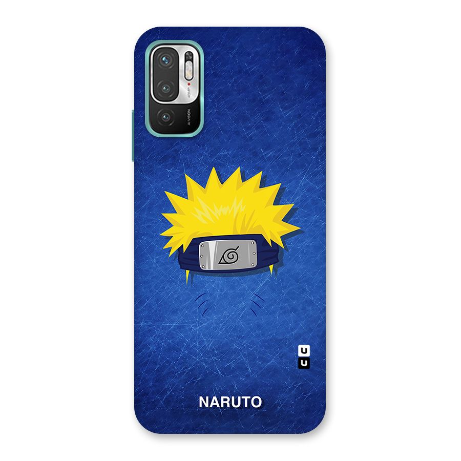 Naruto Headband Minimal Back Case for Redmi Note 10T 5G