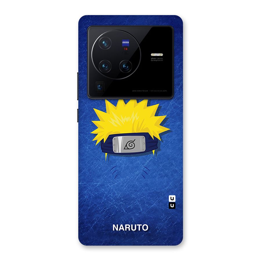 Naruto Headband Minimal Back Case for Vivo X80 Pro