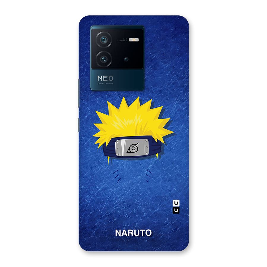 Naruto Headband Minimal Back Case for Vivo iQOO Neo 6 5G