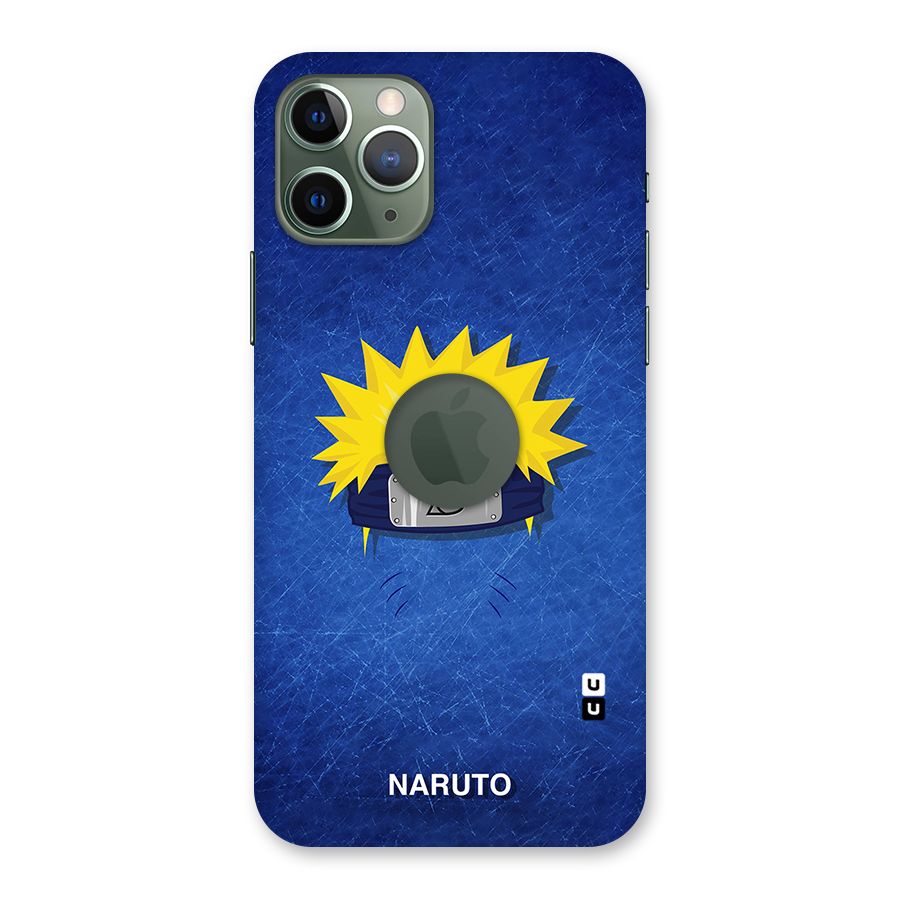 Naruto Headband Minimal Back Case for iPhone 11 Pro Logo  Cut