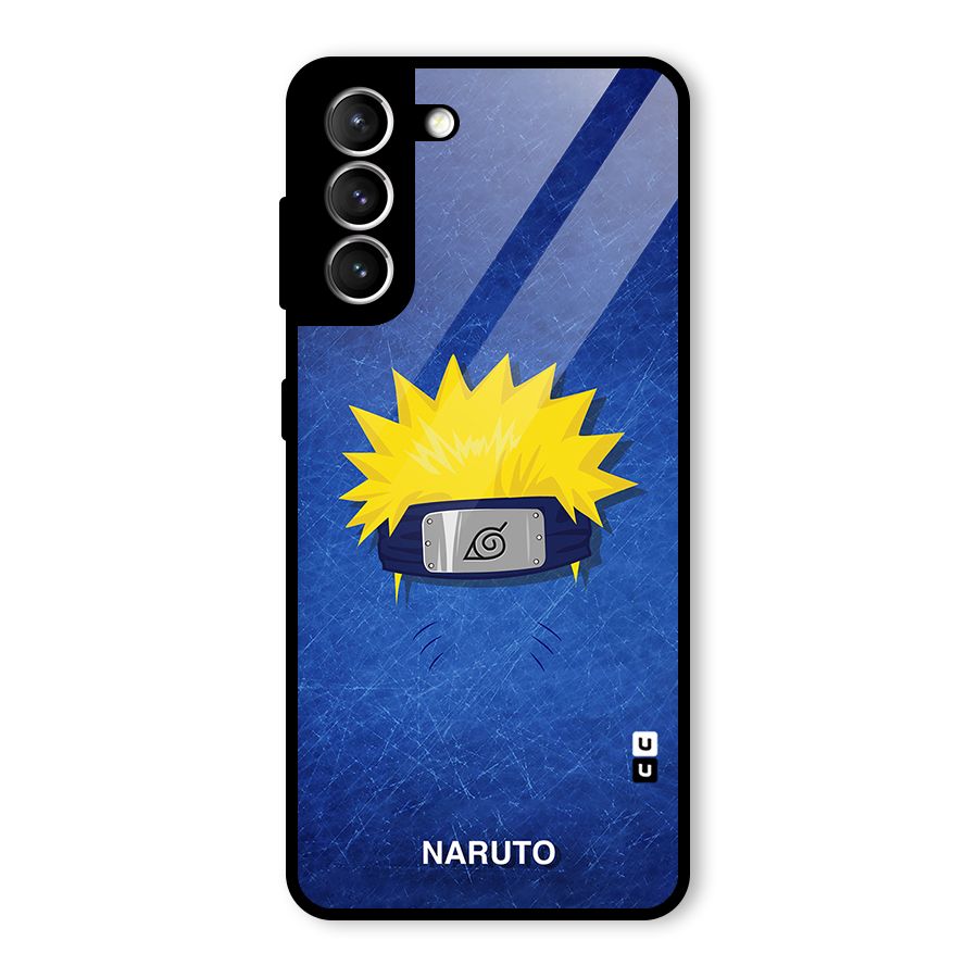 Naruto Headband Minimal Glass Back Case for Galaxy S21 5G