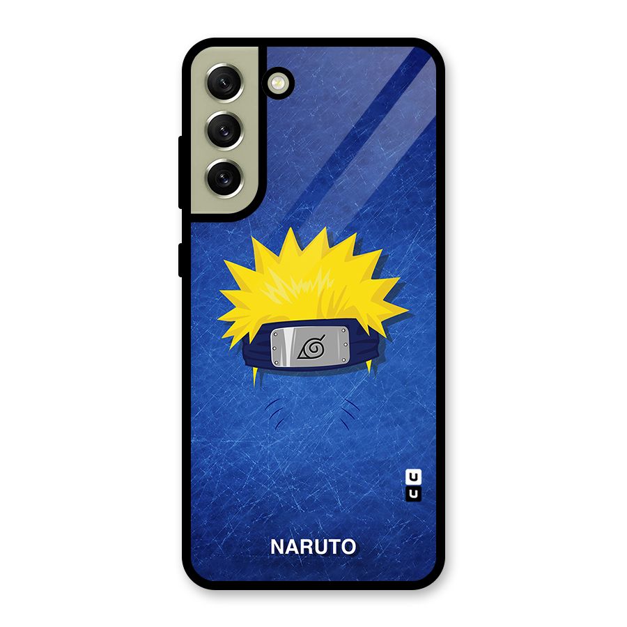 Naruto Headband Minimal Glass Back Case for Galaxy S21 FE 5G