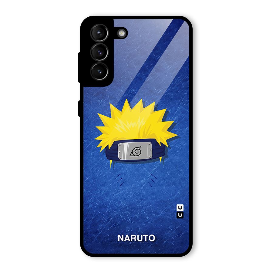 Naruto Headband Minimal Glass Back Case for Galaxy S21 Plus