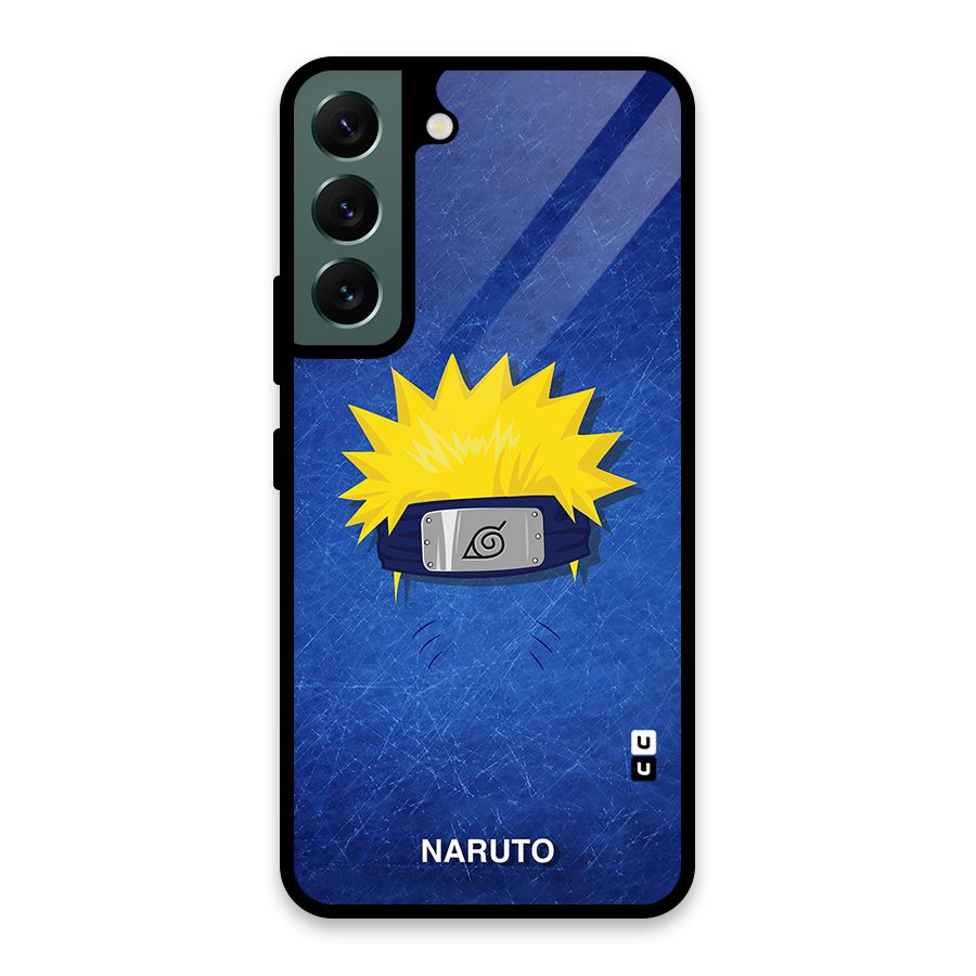 Naruto Headband Minimal Glass Back Case for Galaxy S22 5G
