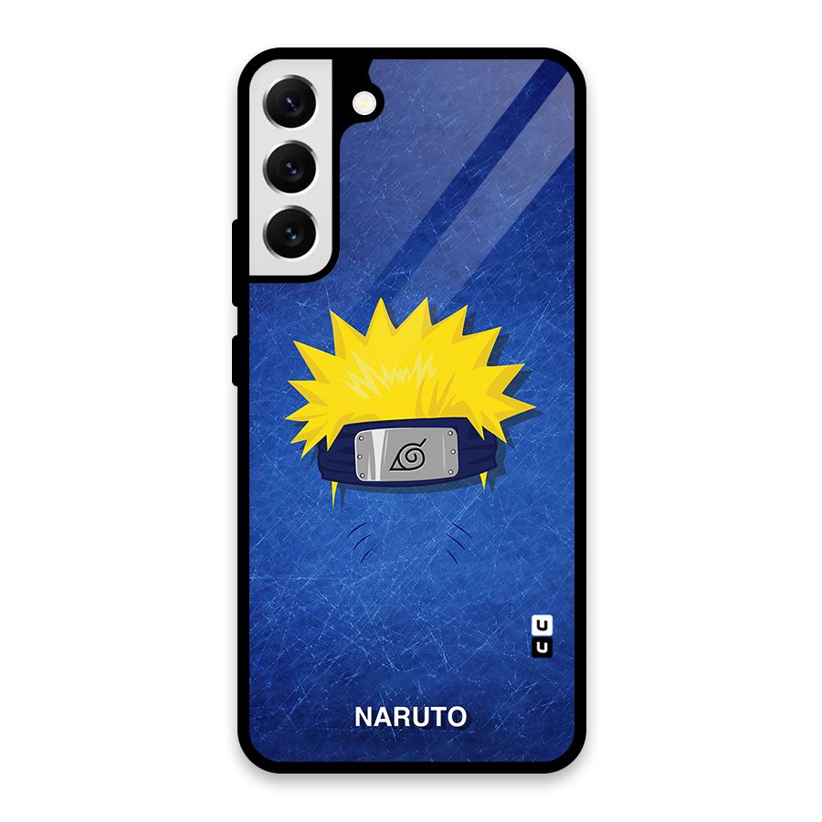 Naruto Headband Minimal Glass Back Case for Galaxy S22 Plus 5G