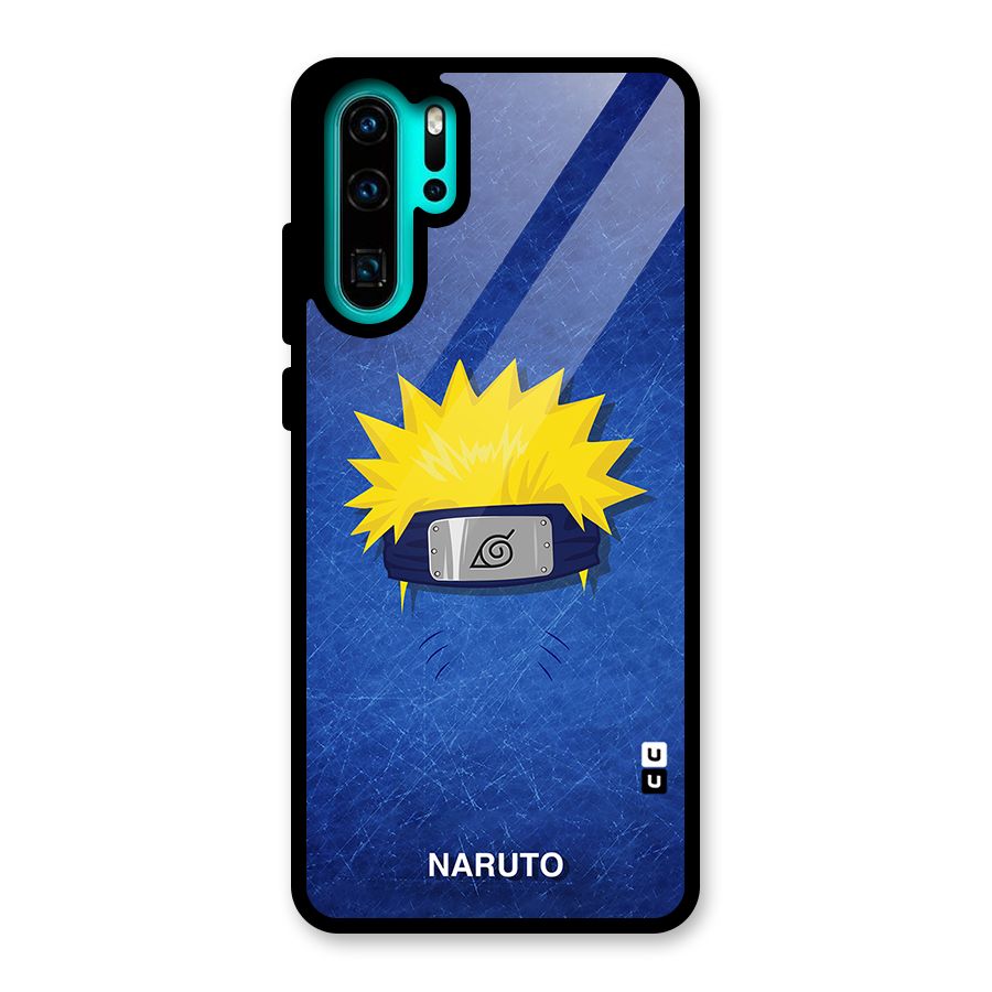 Naruto Headband Minimal Glass Back Case for Huawei P30 Pro