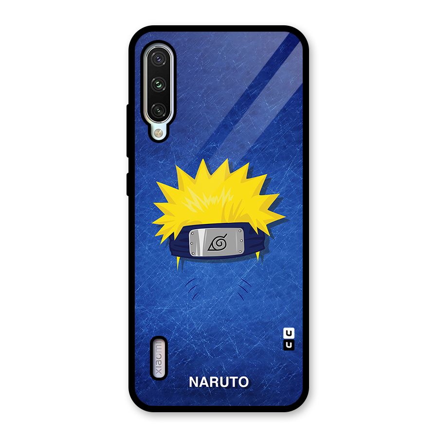 Naruto Headband Minimal Glass Back Case for Mi A3