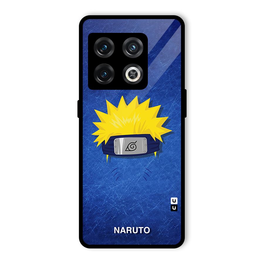 Naruto Headband Minimal Glass Back Case for OnePlus 10 Pro 5G
