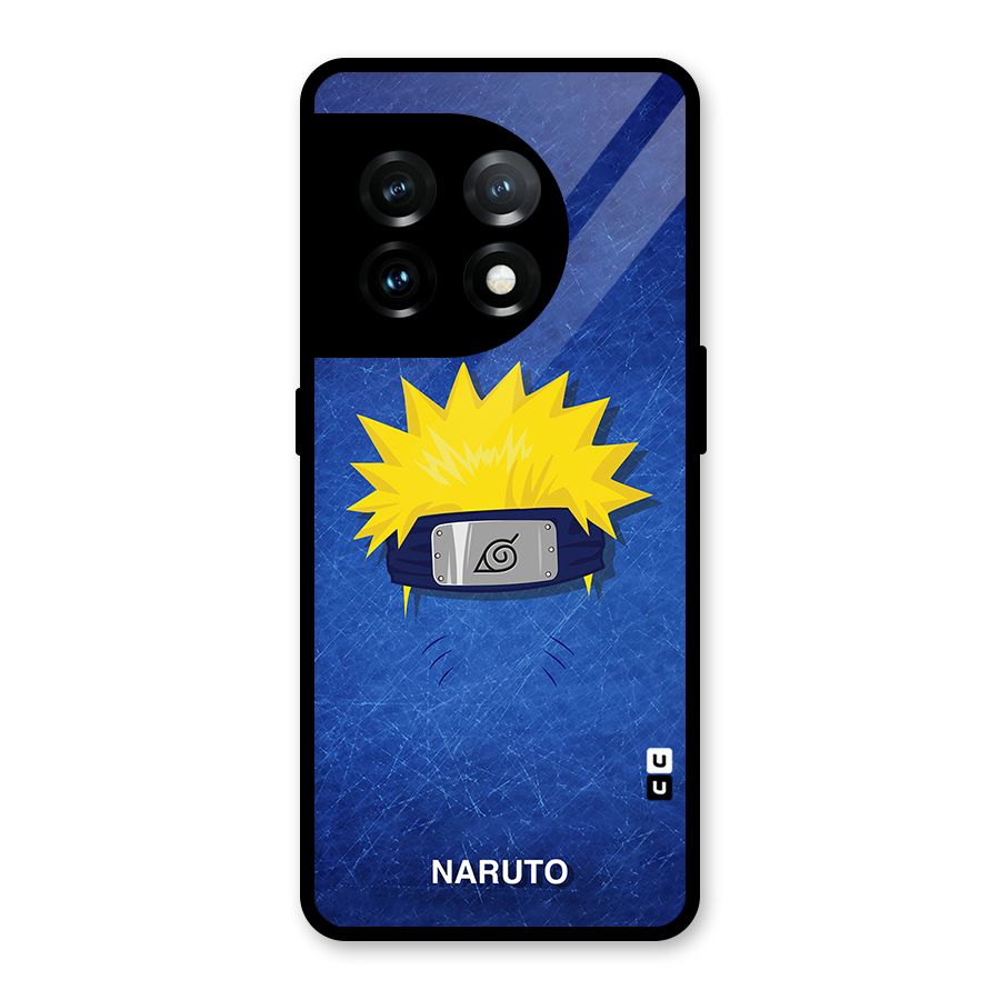 Naruto Headband Minimal Glass Back Case for OnePlus 11