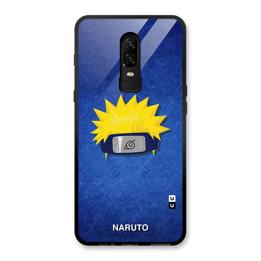 Naruto Headband Minimal Glass Back Case for OnePlus 6