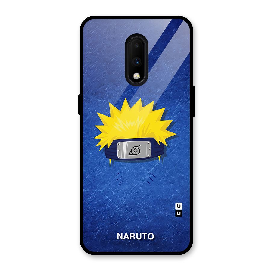 Naruto Headband Minimal Glass Back Case for OnePlus 7