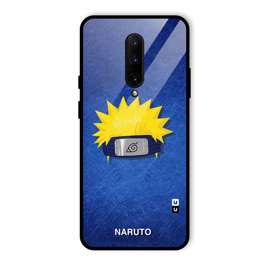 Naruto Headband Minimal Glass Back Case for OnePlus 7 Pro