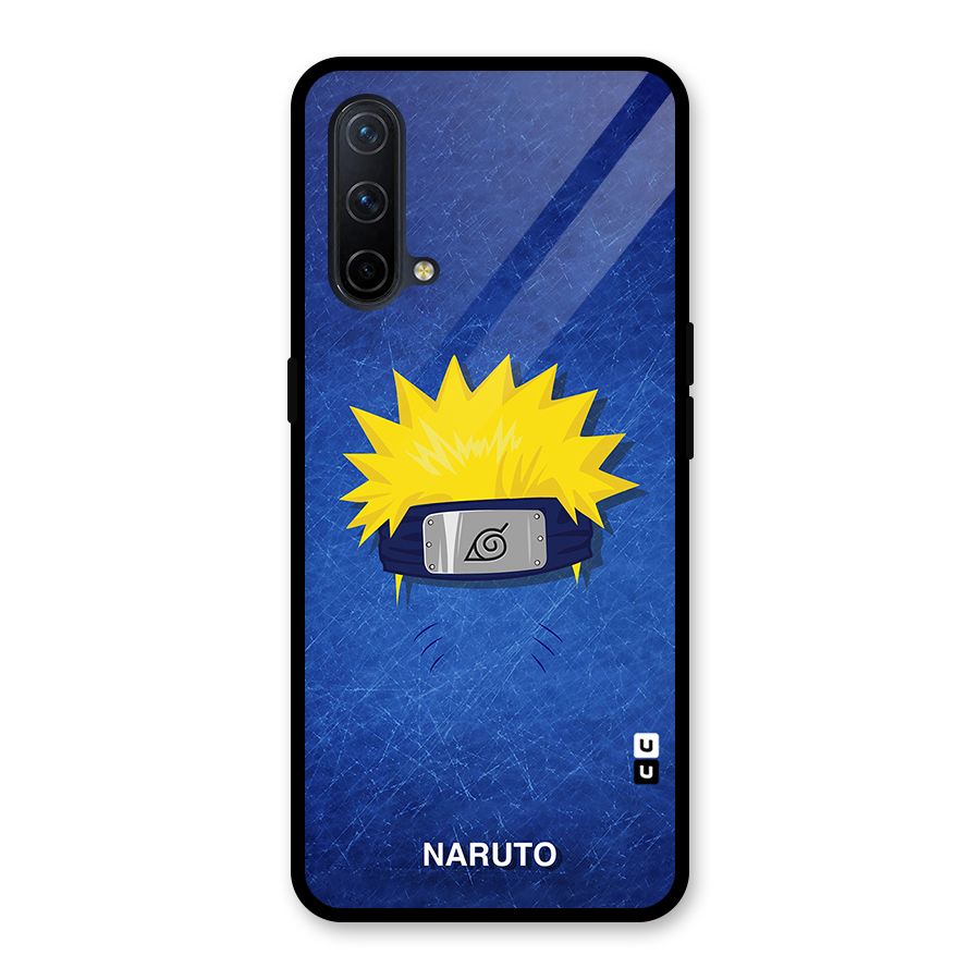 Naruto Headband Minimal Glass Back Case for OnePlus Nord CE 5G