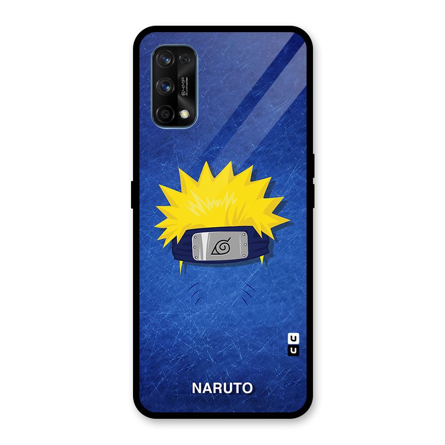 Naruto Headband Minimal Glass Back Case for Realme 7 Pro