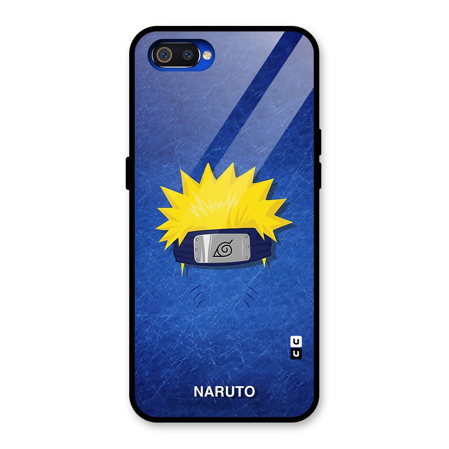 Naruto Headband Minimal Glass Back Case for Realme C2