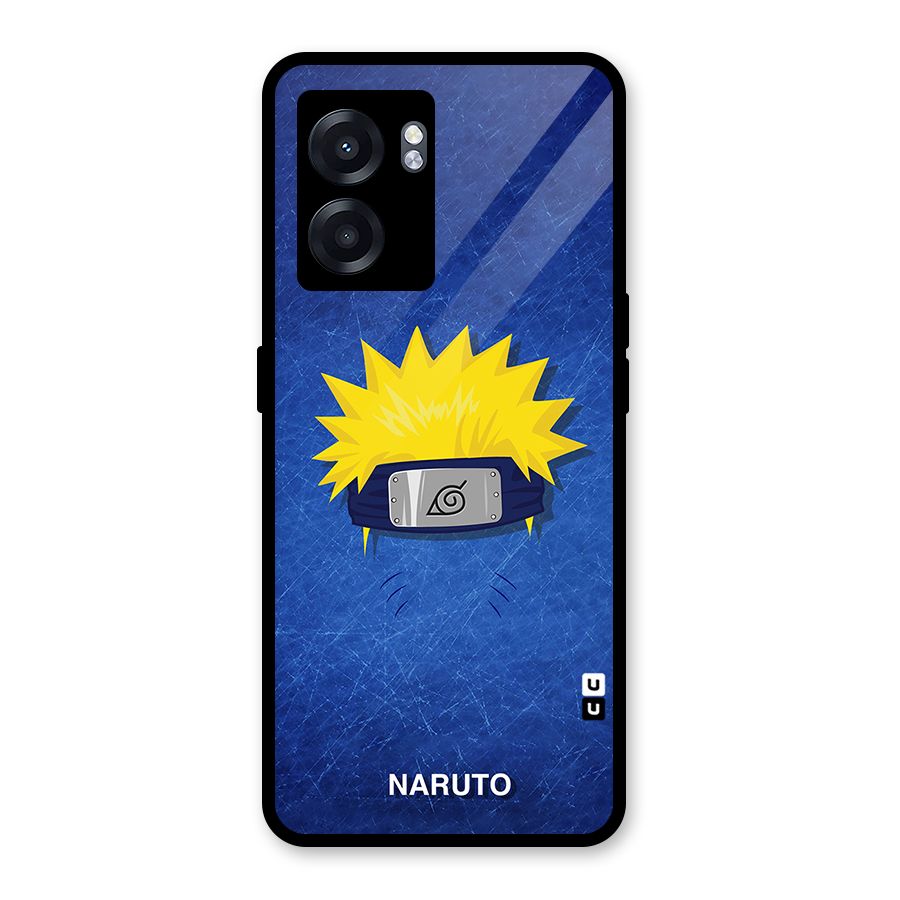 Naruto Headband Minimal Glass Back Case for Realme Narzo 50 5G