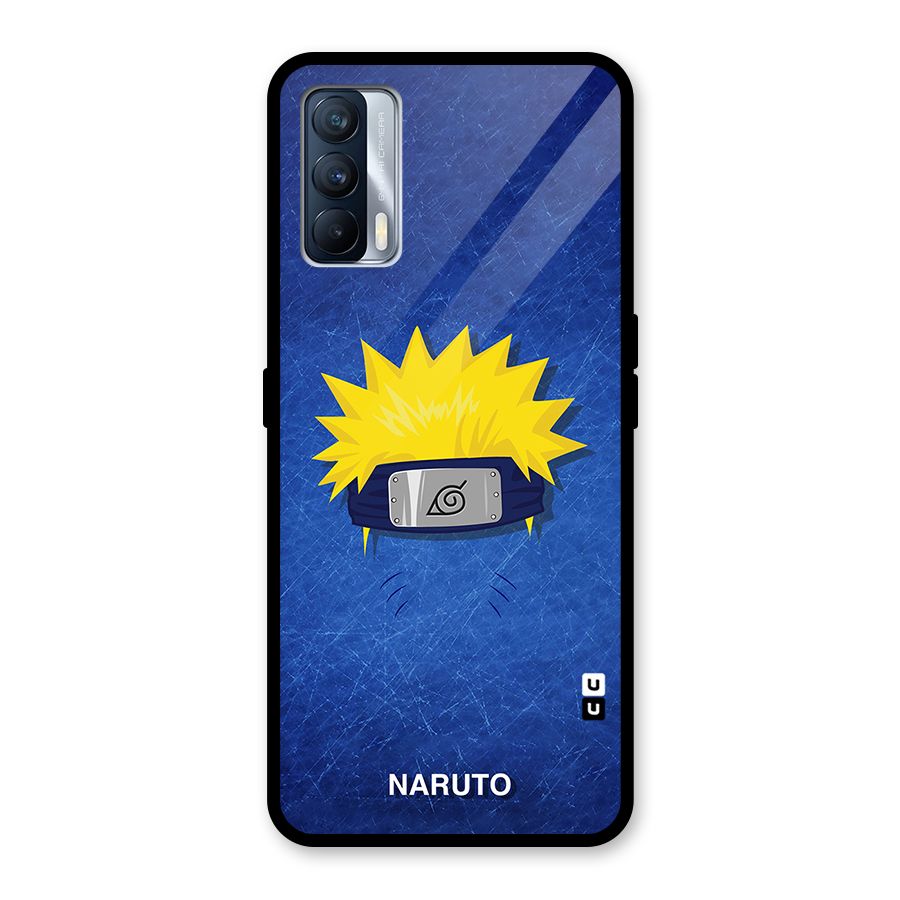Naruto Headband Minimal Glass Back Case for Realme X7