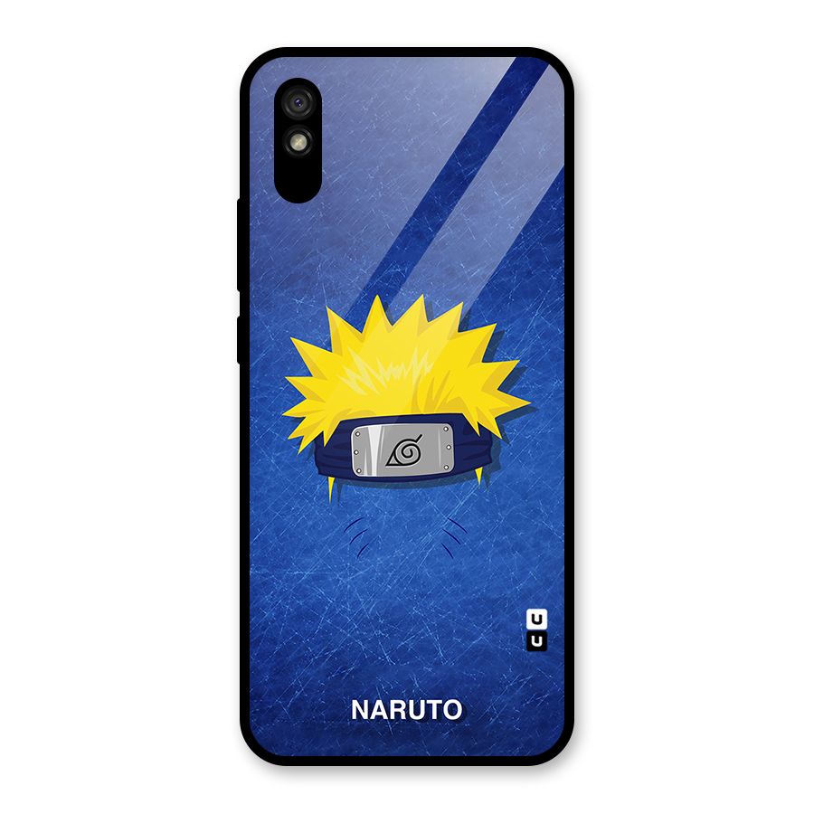 Naruto Headband Minimal Glass Back Case for Redmi 9i