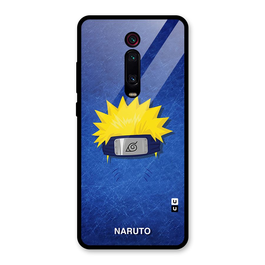 Naruto Headband Minimal Glass Back Case for Redmi K20 Pro