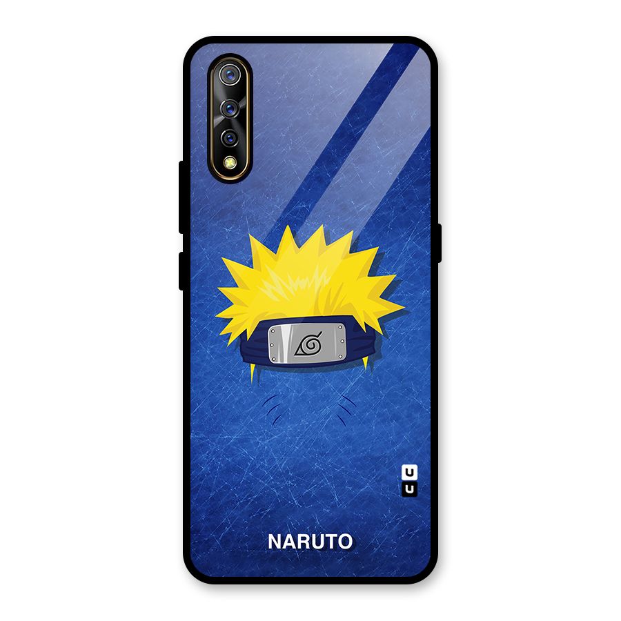 Naruto Headband Minimal Glass Back Case for Vivo S1