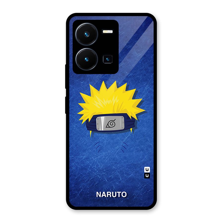 Naruto Headband Minimal Glass Back Case for Vivo Y35