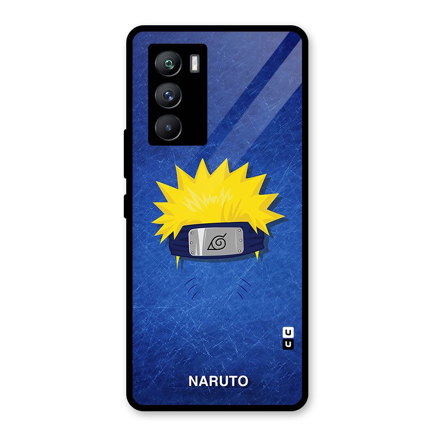 Naruto Headband Minimal Glass Back Case for Vivo iQOO 9 SE