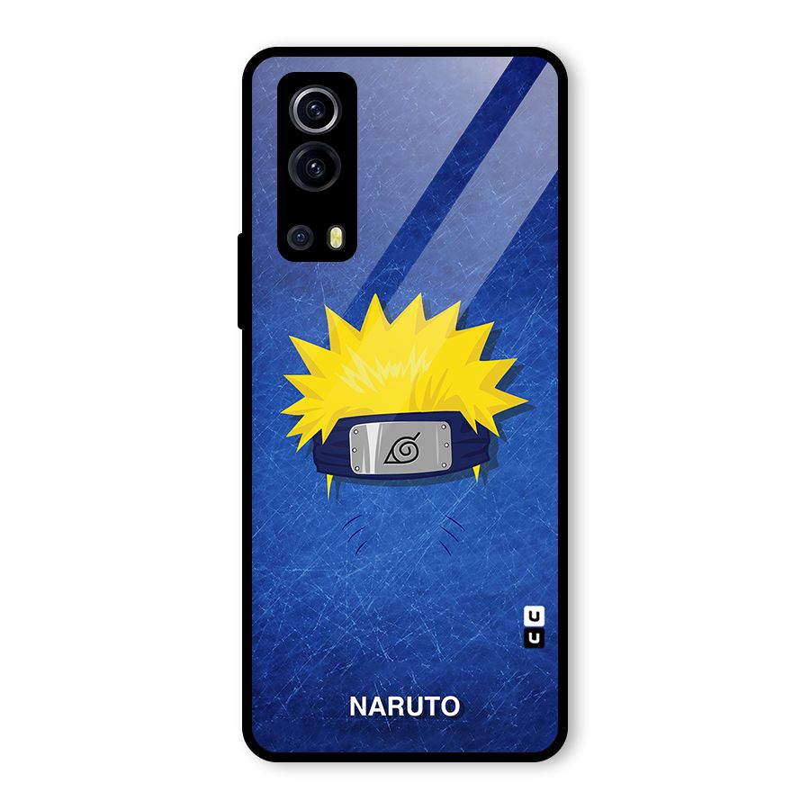 Naruto Headband Minimal Glass Back Case for Vivo iQOO Z3