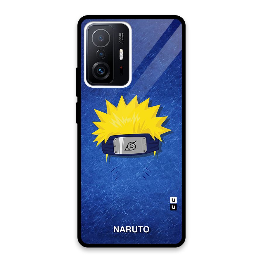 Naruto Headband Minimal Glass Back Case for Xiaomi 11T Pro