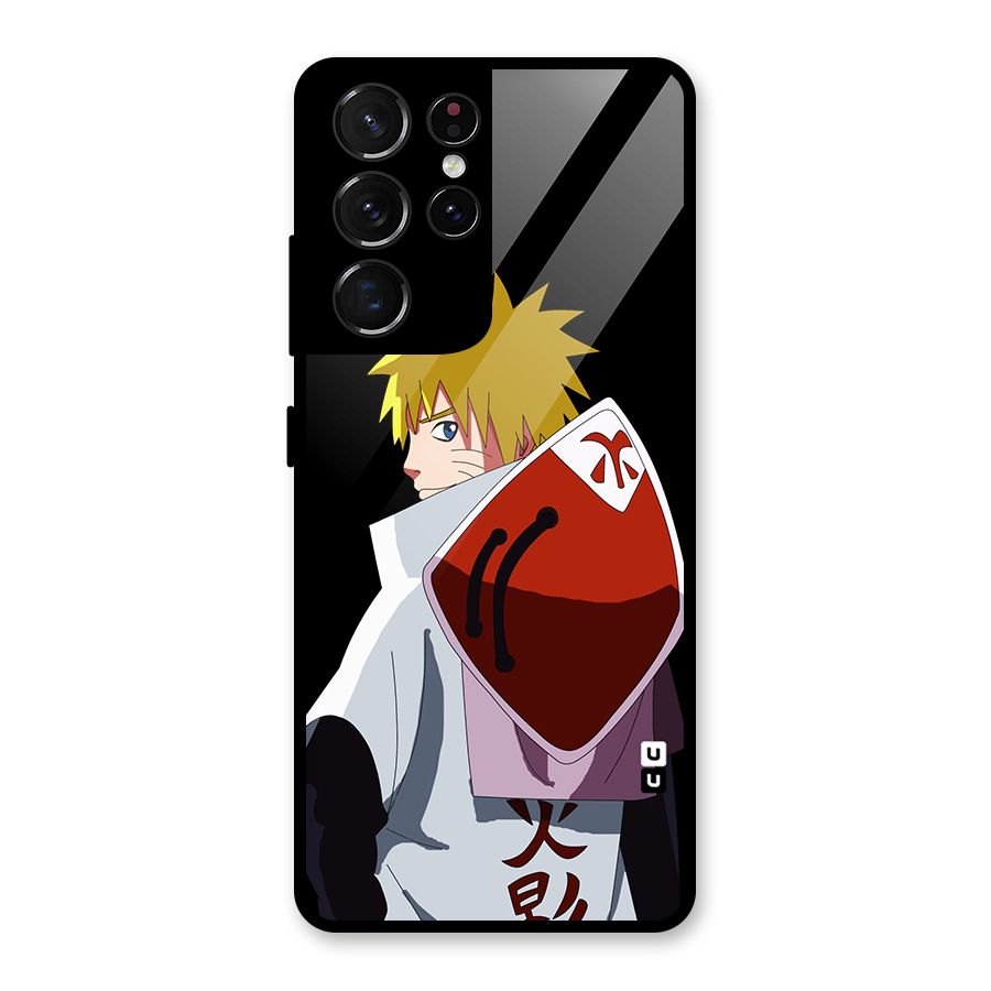 Naruto Hokage Glass Back Case for Galaxy S21 Ultra 5G
