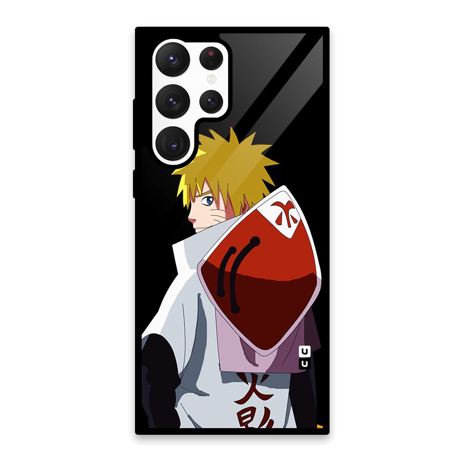 Naruto Hokage Glass Back Case for Galaxy S22 Ultra 5G