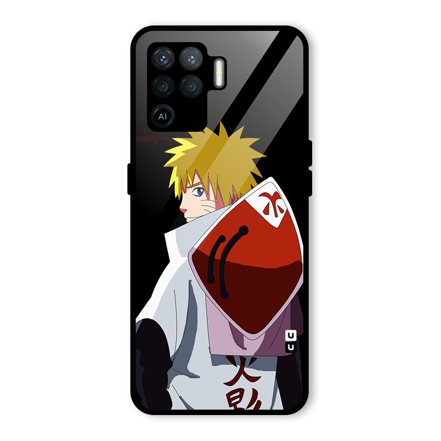 Naruto Hokage Glass Back Case for Oppo F19 Pro