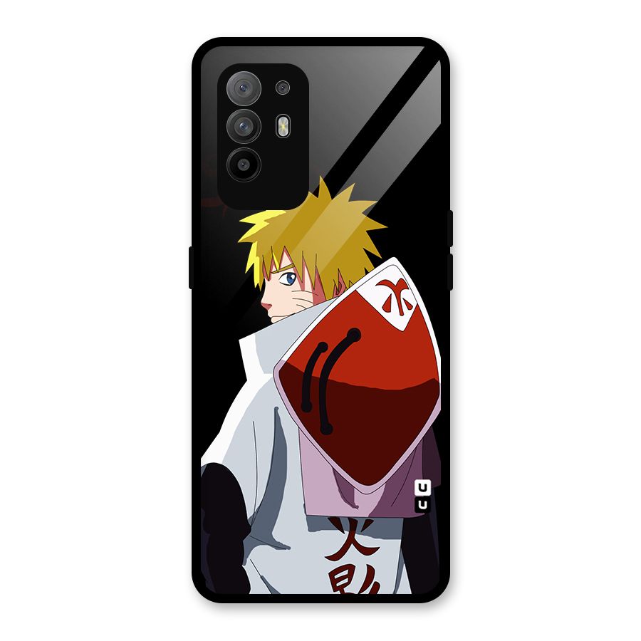 Naruto Hokage Glass Back Case for Oppo F19 Pro Plus 5G