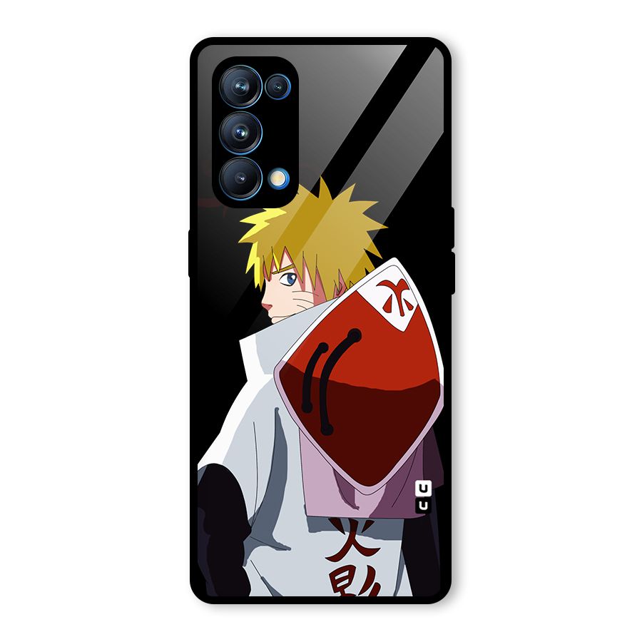 Naruto Hokage Glass Back Case for Oppo Reno5 Pro 5G