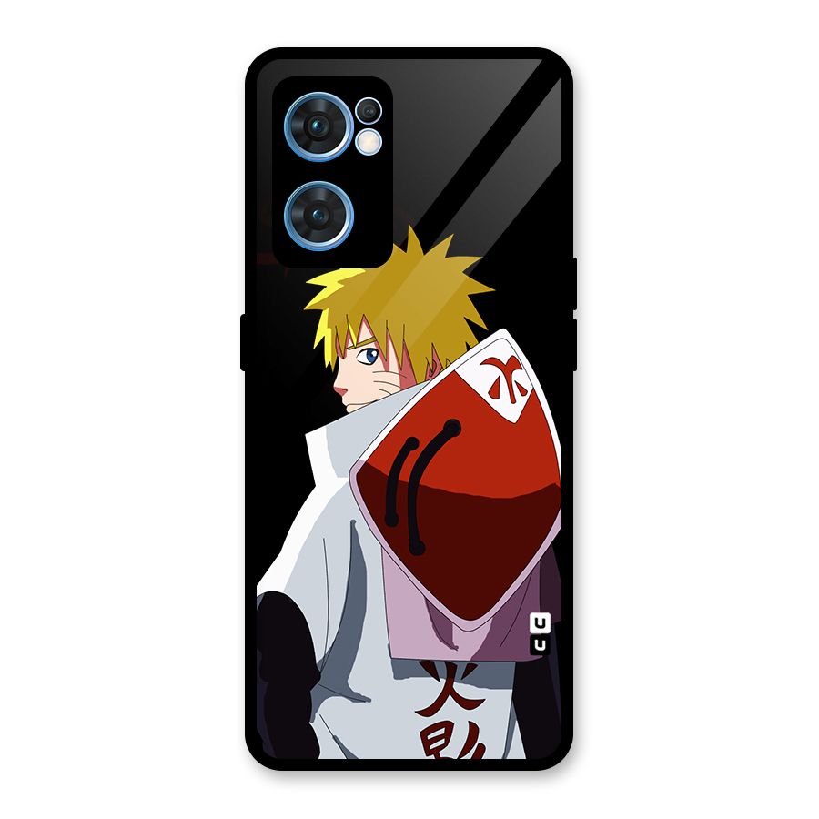 Naruto Hokage Glass Back Case for Oppo Reno7 5G